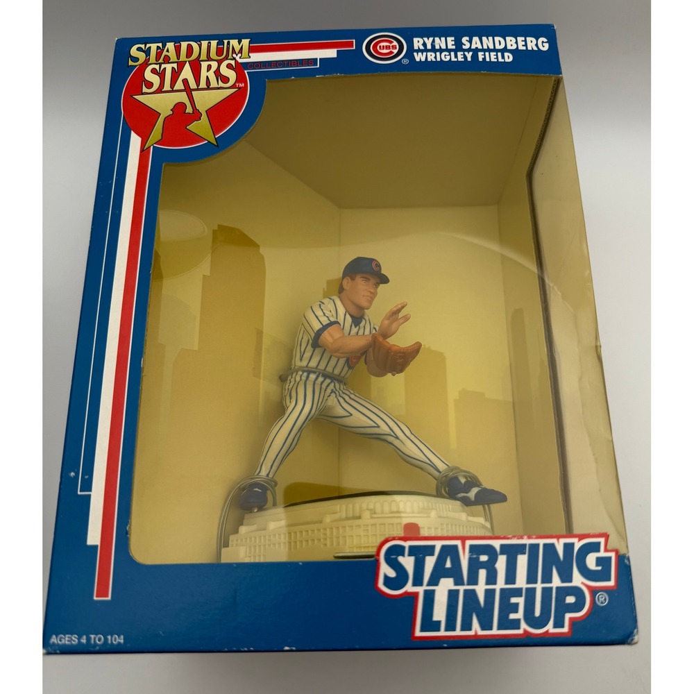 Kenner Starting Lineup Stadium Stars Ryne Sandberg Wrigley Field 1992 MLB 68007